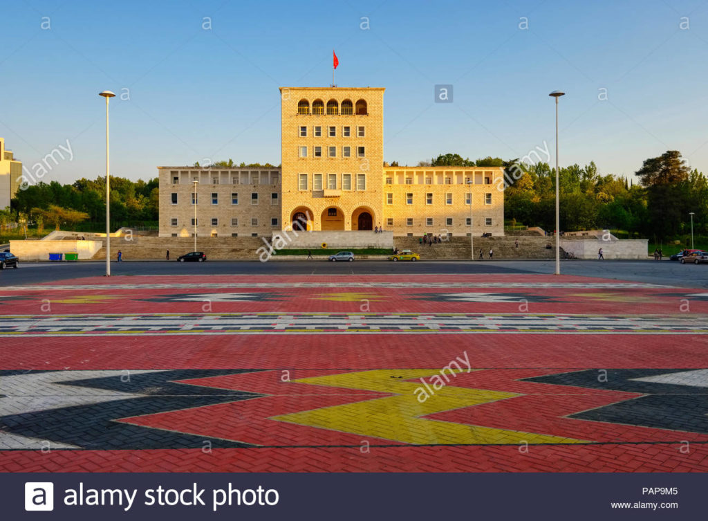 albania tirana mother teresa square and university PAP9M5