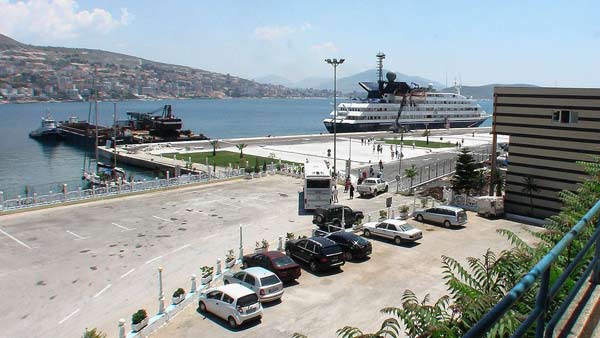 sarande cruise port