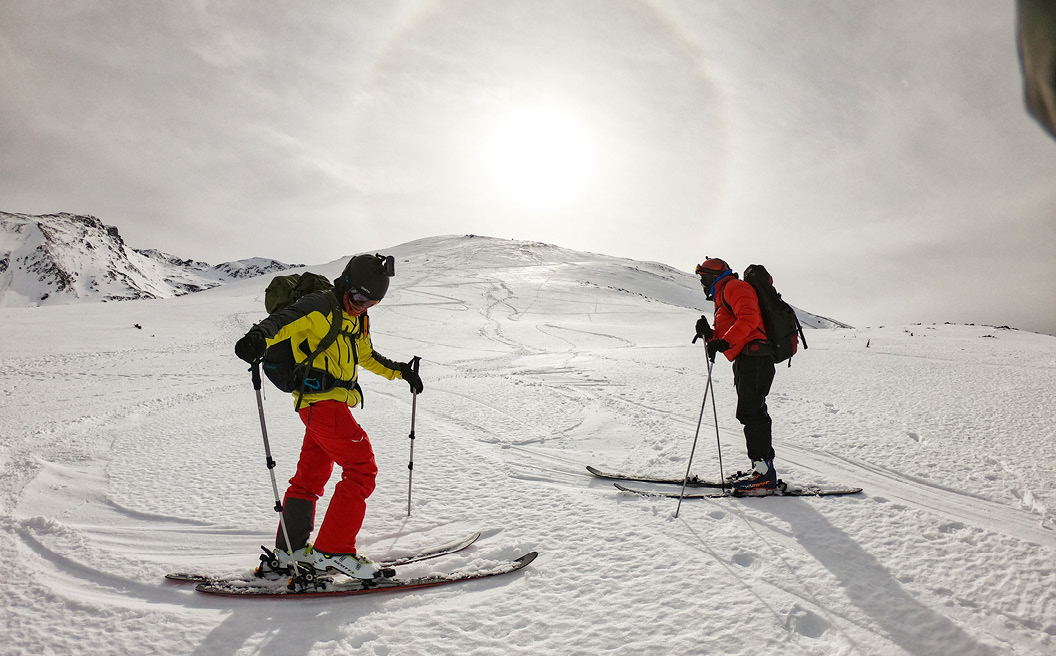travel magazine ski touring