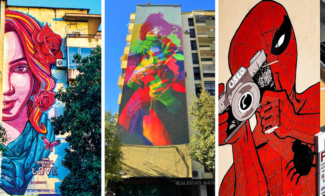travel magazine balkans tirana Grafitti