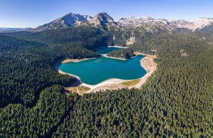 Black Lake at Durmitor National Park at Montenegro