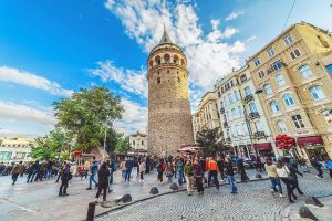 galata tower istanbul square